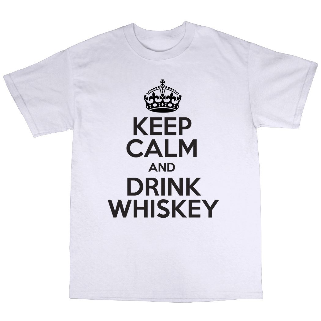 Drink Whiskey Single Malt Scotch TShirt Premium Cotton Alcohol Whisky