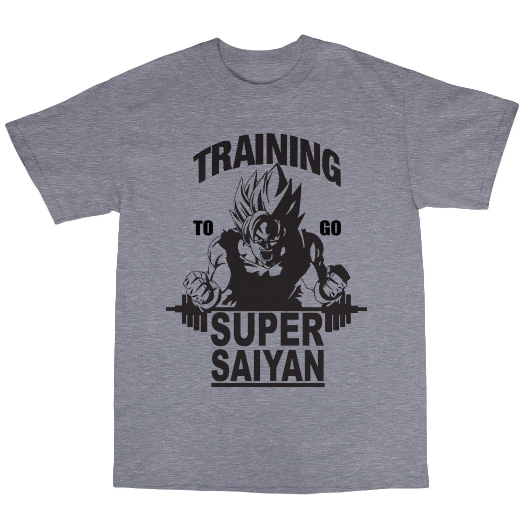 Super Saiyan Training T-Shirt 100/% Premium Cotton Manga