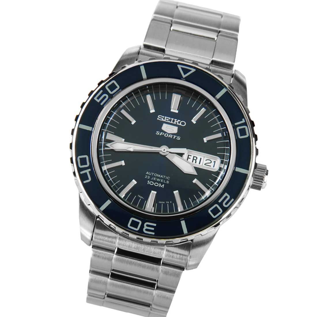 Seiko SNZH60K1 SNZH57K1 SNZH55K1 SNZH53K1 SNZH 100m Sports Mens Automatic  Watch | eBay