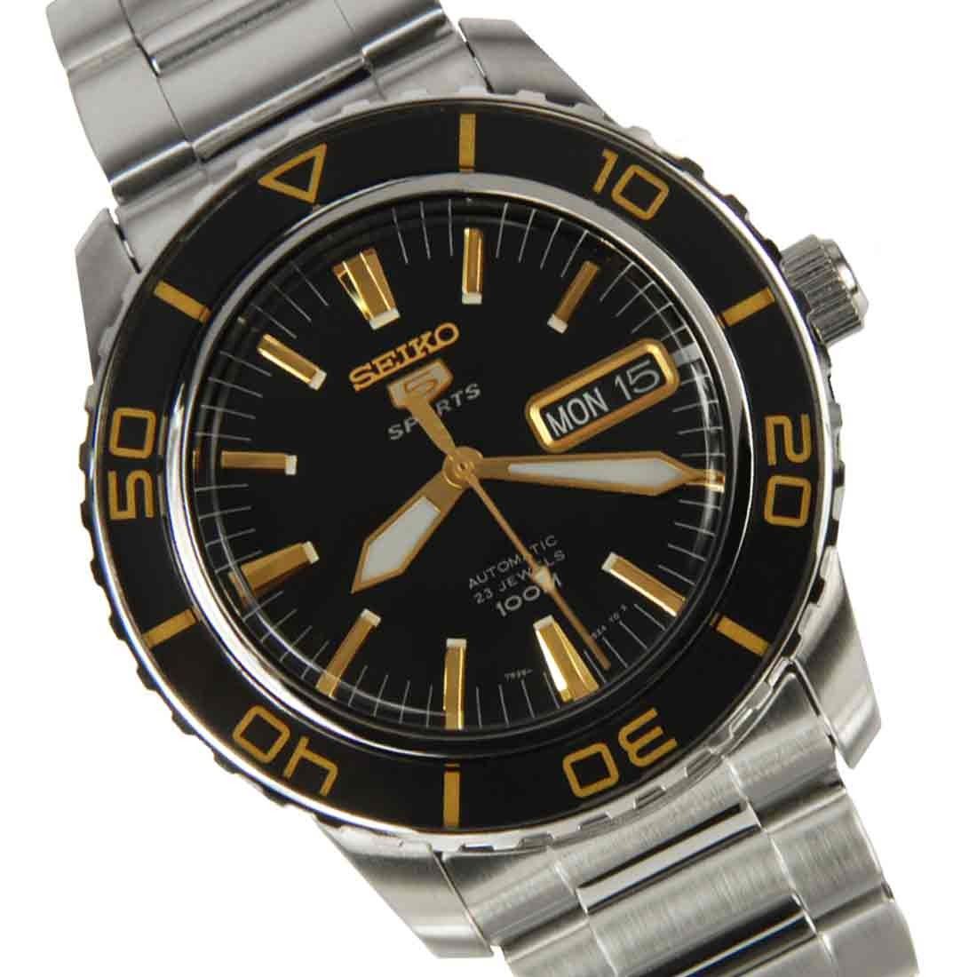 Seiko SNZH60K1 SNZH57K1 SNZH55K1 SNZH53K1 SNZH 100m Sports Mens Automatic  Watch | eBay
