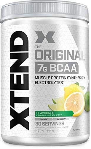 XTEND Original 7g BCAA Pulver Raspberry Ice-Lemon Muskel Supplements 30 Portionen - Bild 18 von 18