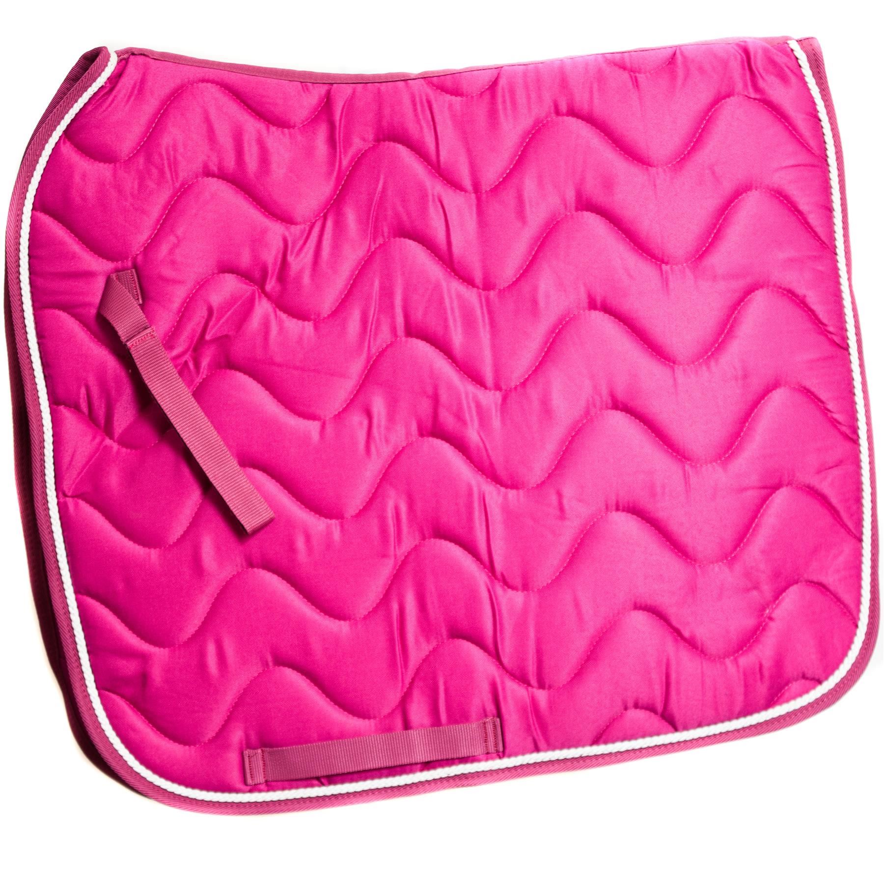 Saddle Numnah General Pads Cloth Wave Design Quilting Multi Colors Full/Cob/Pony - Picture 14 of 21