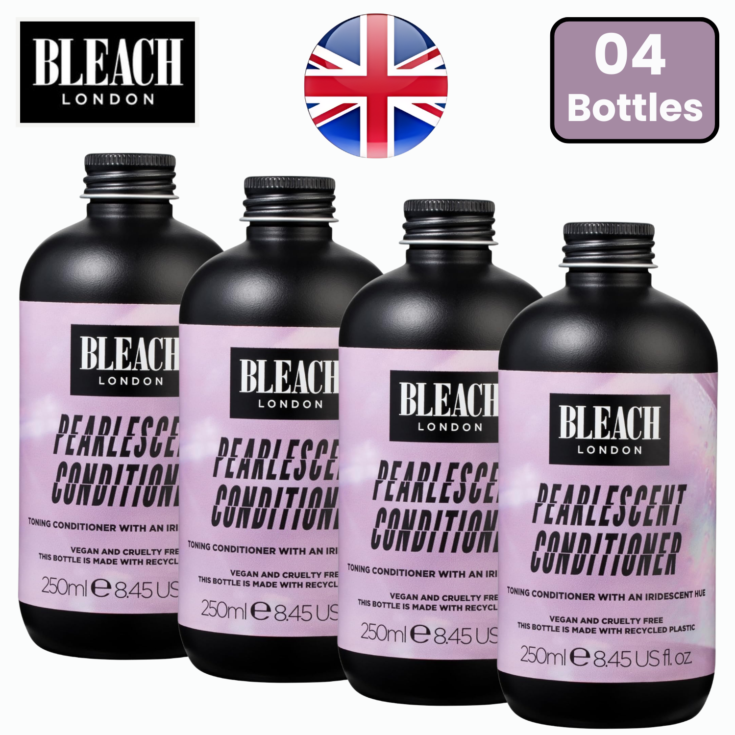 Acondicionador Bleach London Pearlescent Tono Iridiscente Cabello 250 ml - 1 a 4 Botellas - Imagen 38 de 46
