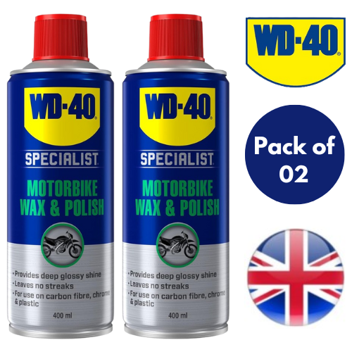 WD-40 Specialist Motorbike Wax & Polish Shine Clean, Wash 400ml - 1 to 3 Packs - Picture 9 of 16