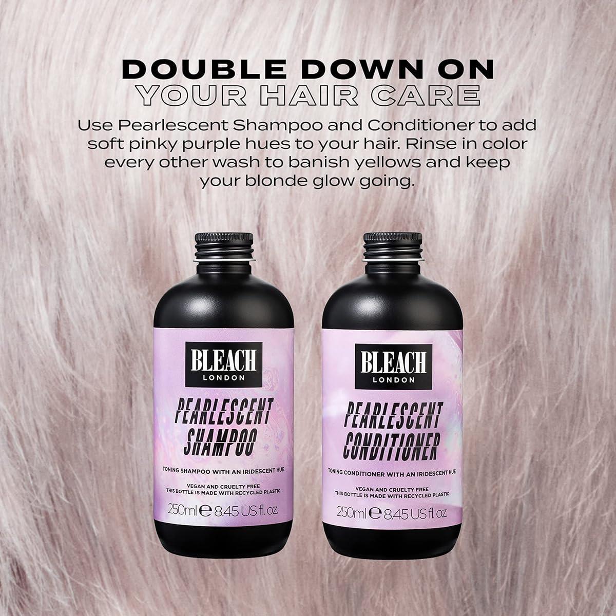 Acondicionador Bleach London Pearlescent Tono Iridiscente Cabello 250 ml - 1 a 4 Botellas - Imagen 37 de 46