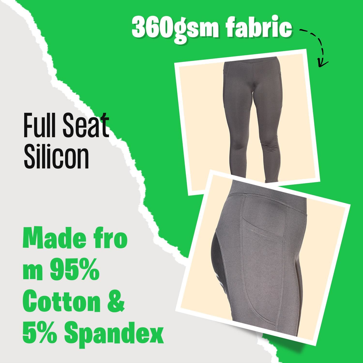 Riding Ladies Horse Tight Silicon Grip Riding Leggings Breeches 24''-34'' - Picture 16 of 21