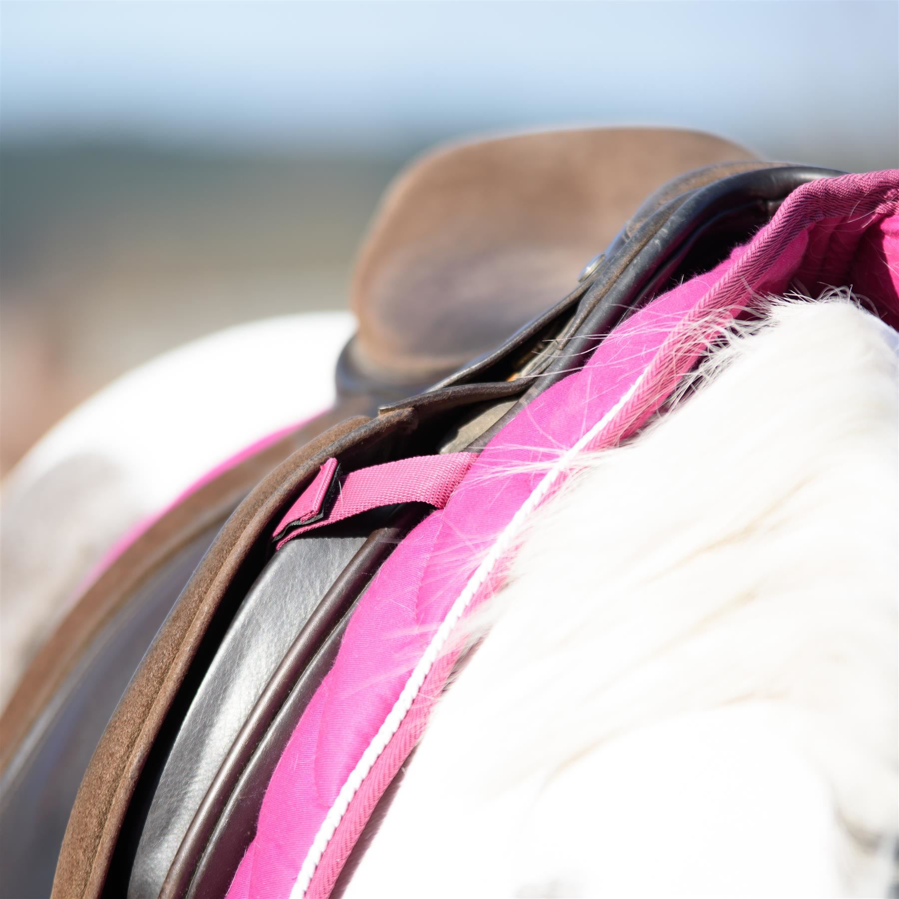 Saddle Numnah General Pads Cloth Wave Design Quilting Multi Colors Full/Cob/Pony - Picture 15 of 21