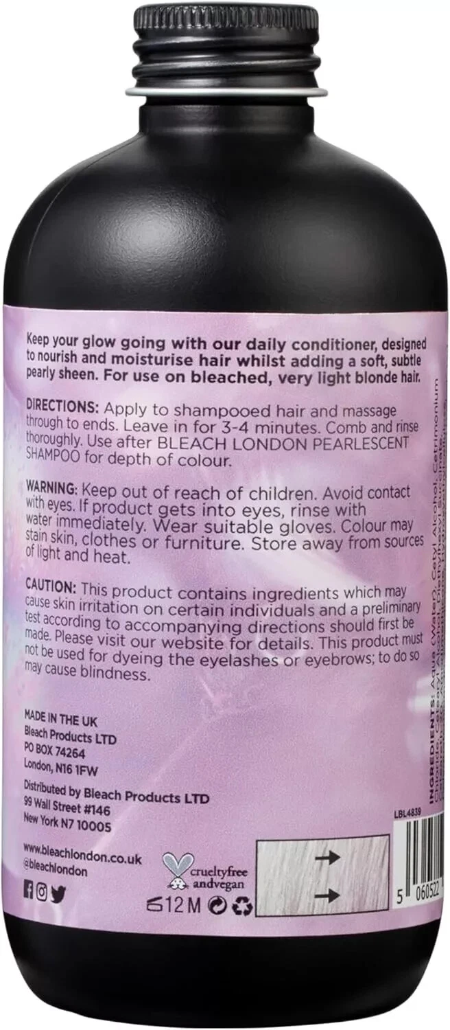 Acondicionador Bleach London Pearlescent Tono Iridiscente Cabello 250 ml - 1 a 4 Botellas - Imagen 31 de 46