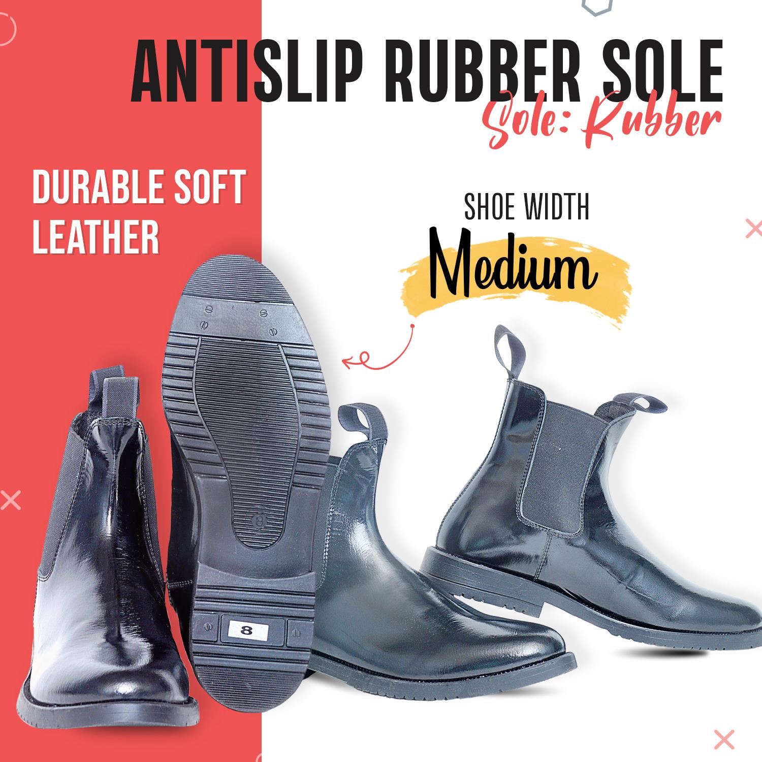 Reiten schwarz Reitstiefel Pferd Erwachsene Leder Kinder braun Kinder 13 - UK 10 - Bild 17 von 27