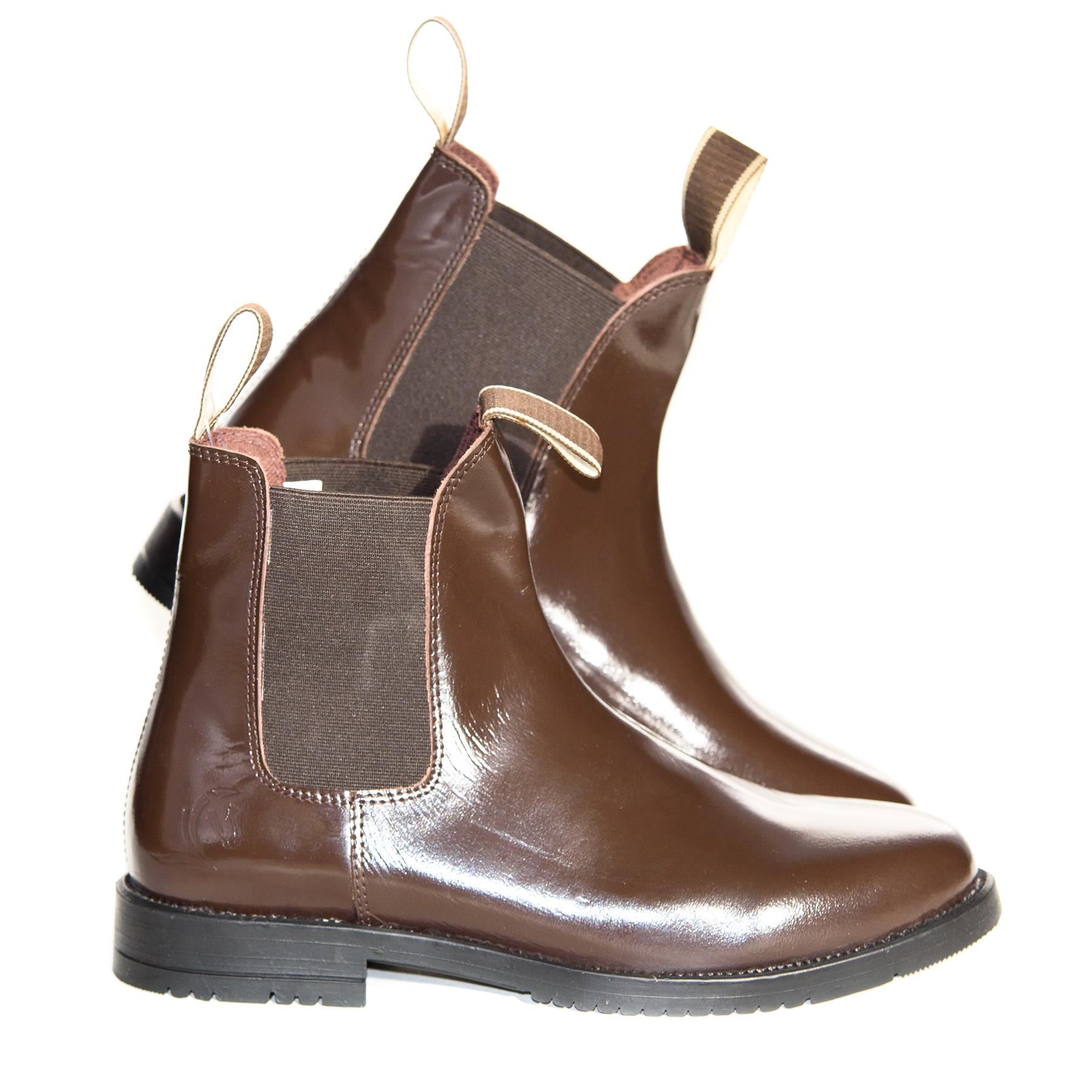 Reiten schwarz Reitstiefel Pferd Erwachsene Leder Kinder braun Kinder 13 - UK 10 - Bild 19 von 27
