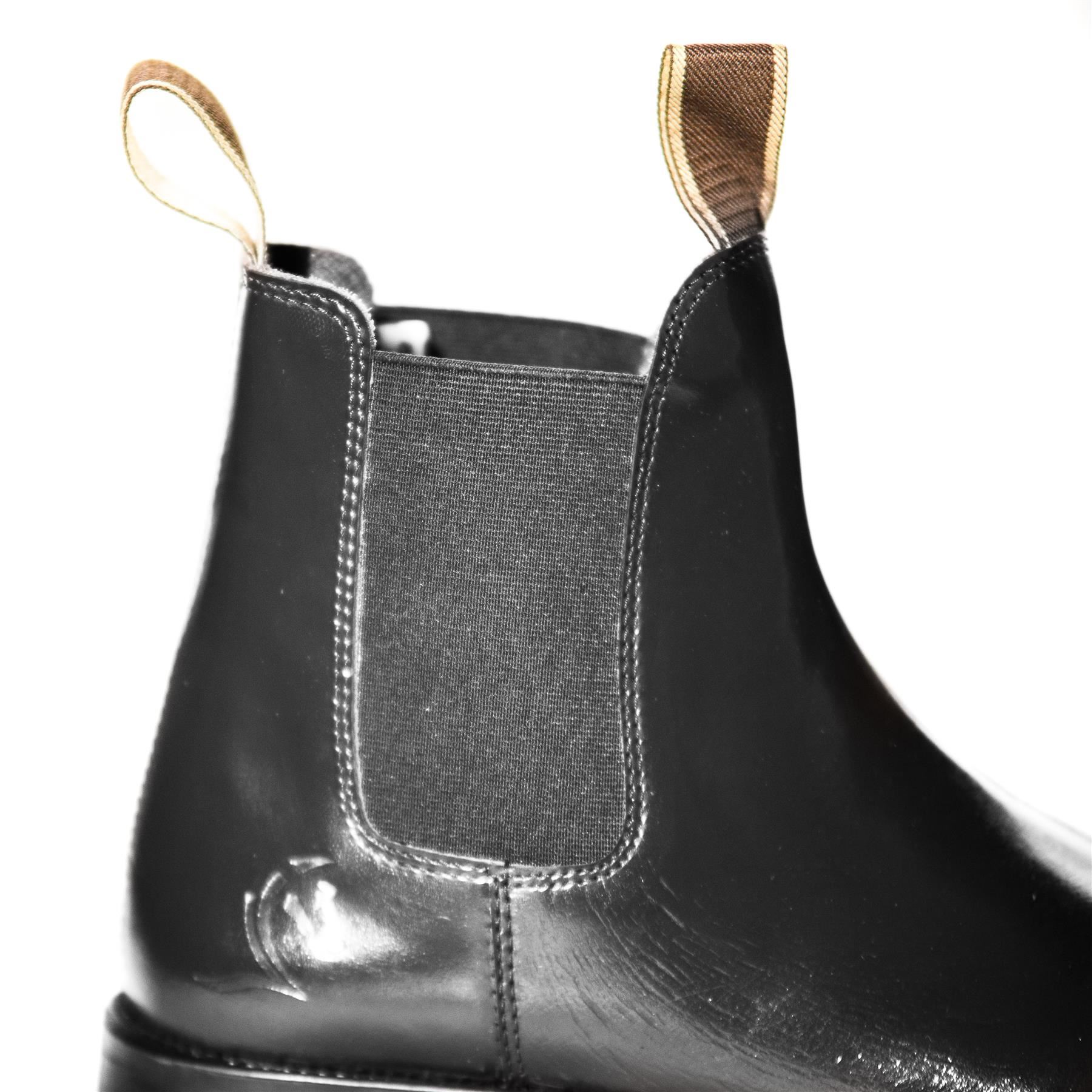 Reiten schwarz Reitstiefel Pferd Erwachsene Leder Kinder braun Kinder 13 - UK 10 - Bild 13 von 27