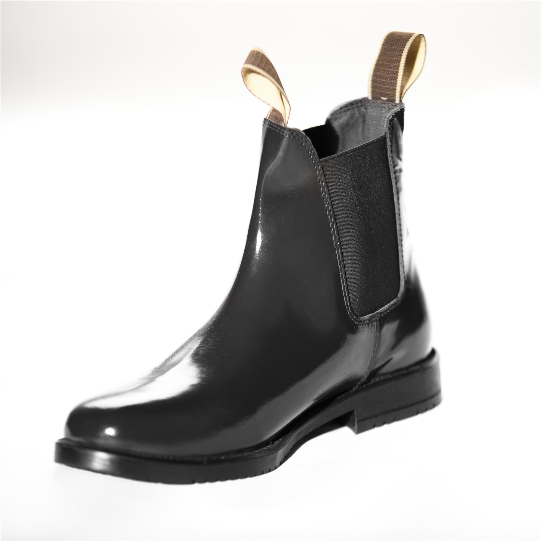 Adults Childs Jodhpurs Boots Horse Leather Riding Black Brown Childs 13 - UK 10 - Picture 15 of 28