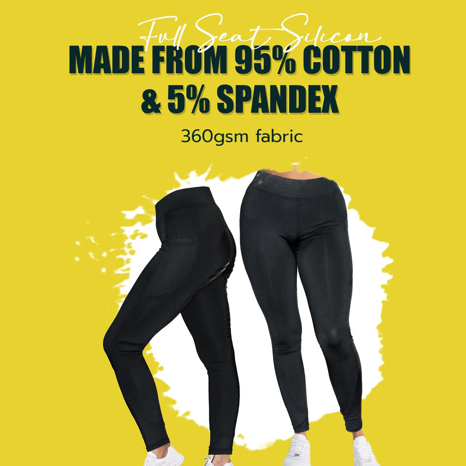 Riding Ladies Horse Tight Silicon Grip Riding Leggings Breeches 24''-34'' - Picture 8 of 21