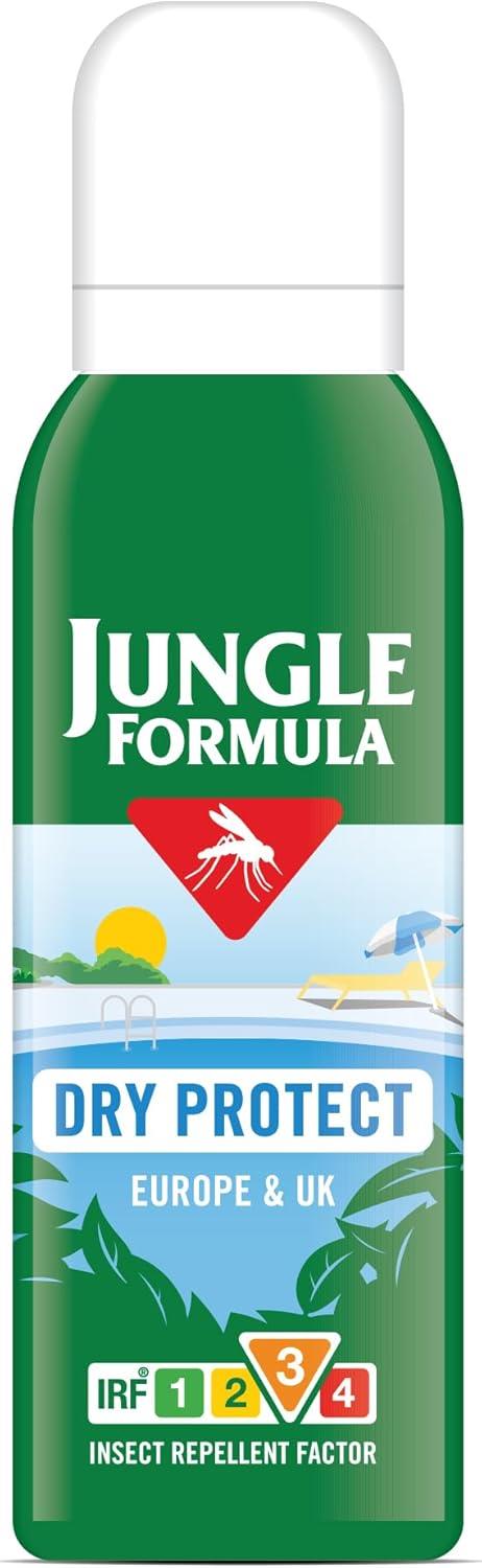 Jungle Formula Dry Protect Insect Repellent Spray Up to 7 Hours -Pack of 1 to 6 - Picture 8 of 36