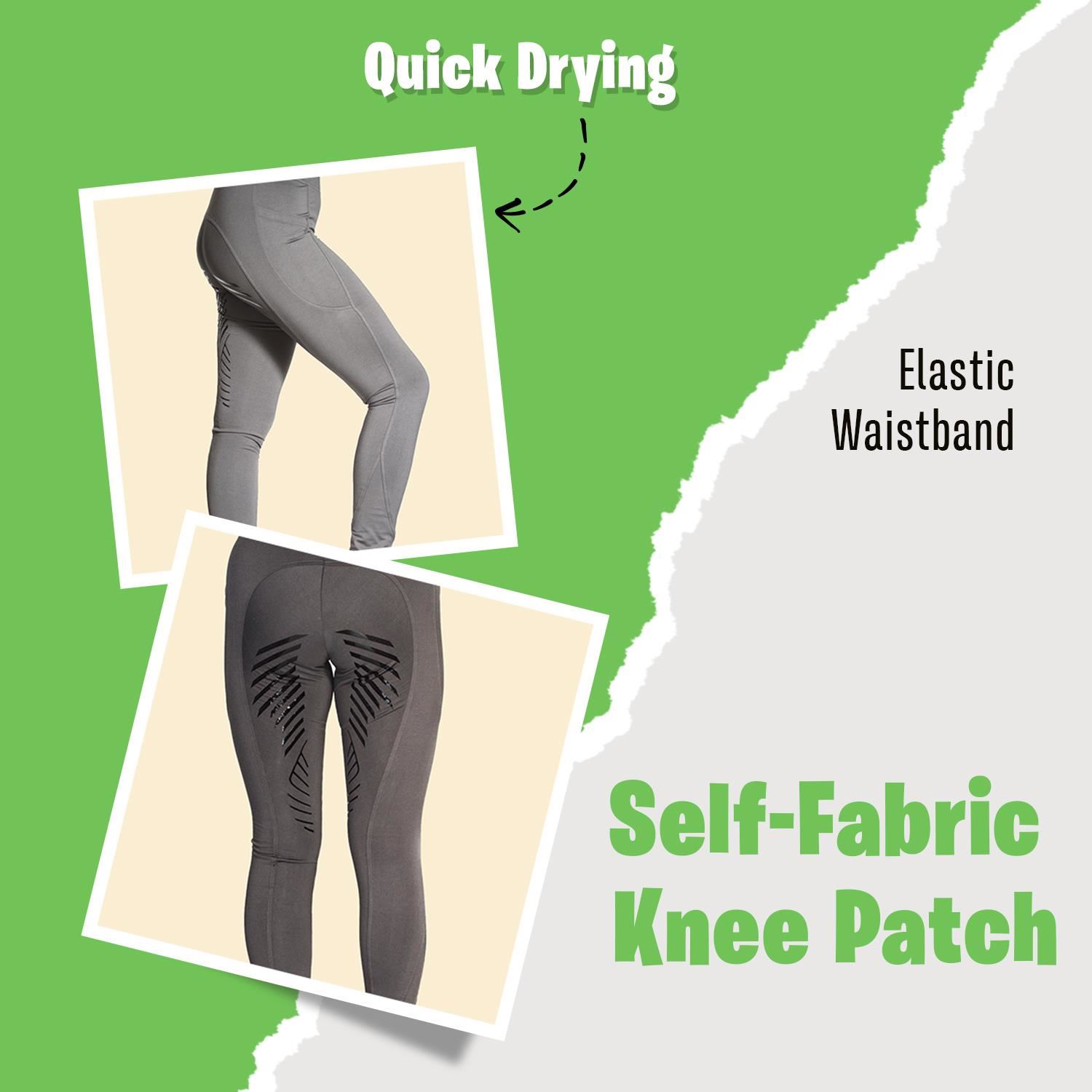 Riding Ladies Horse Tight Silicon Grip Riding Leggings Breeches 24''-34'' - Picture 15 of 21