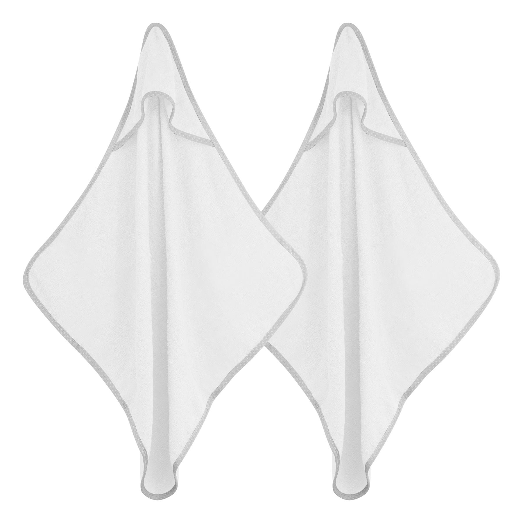 2 x Baby Towels Hooded Bath Wrap 100% Cotton Baby Shower Gifts Boy Girl - Picture 26 of 30
