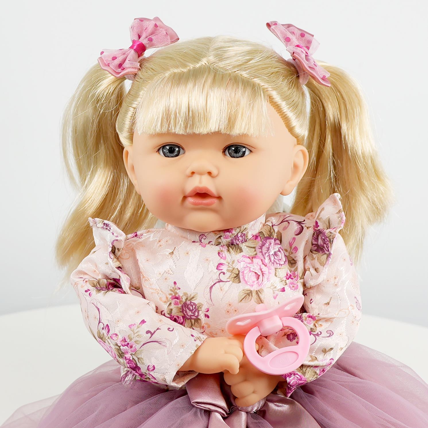 18" Baby Dolls Girls Pink Clothes Soft Body Sounds Styling Hair Dummy BiBi Doll - Picture 20 of 21