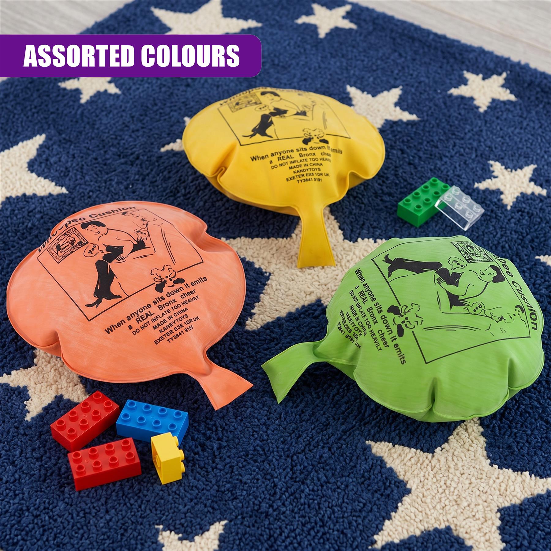 Whoopee Cushion Fun Party Prank Set Toys For Farting Classic Jokes Collection - Produktbild 4
