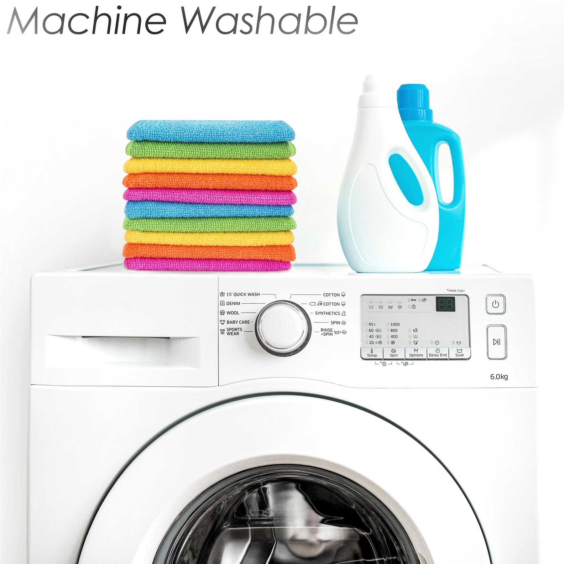 Microfibre Cleaning Cloths Towels Rags Dusters Car Bathroom Polish Dish Drying - Picture 33 of 36