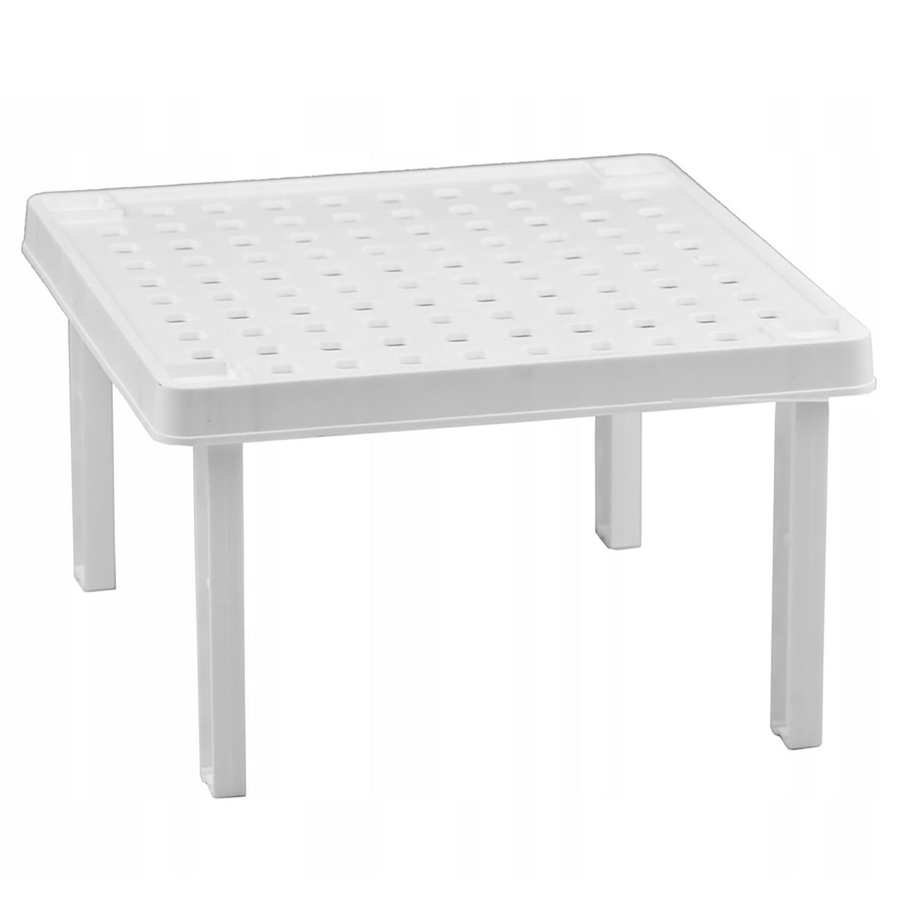 White Kitchen Cabinet Organizer Racks Various Stackable Shelves