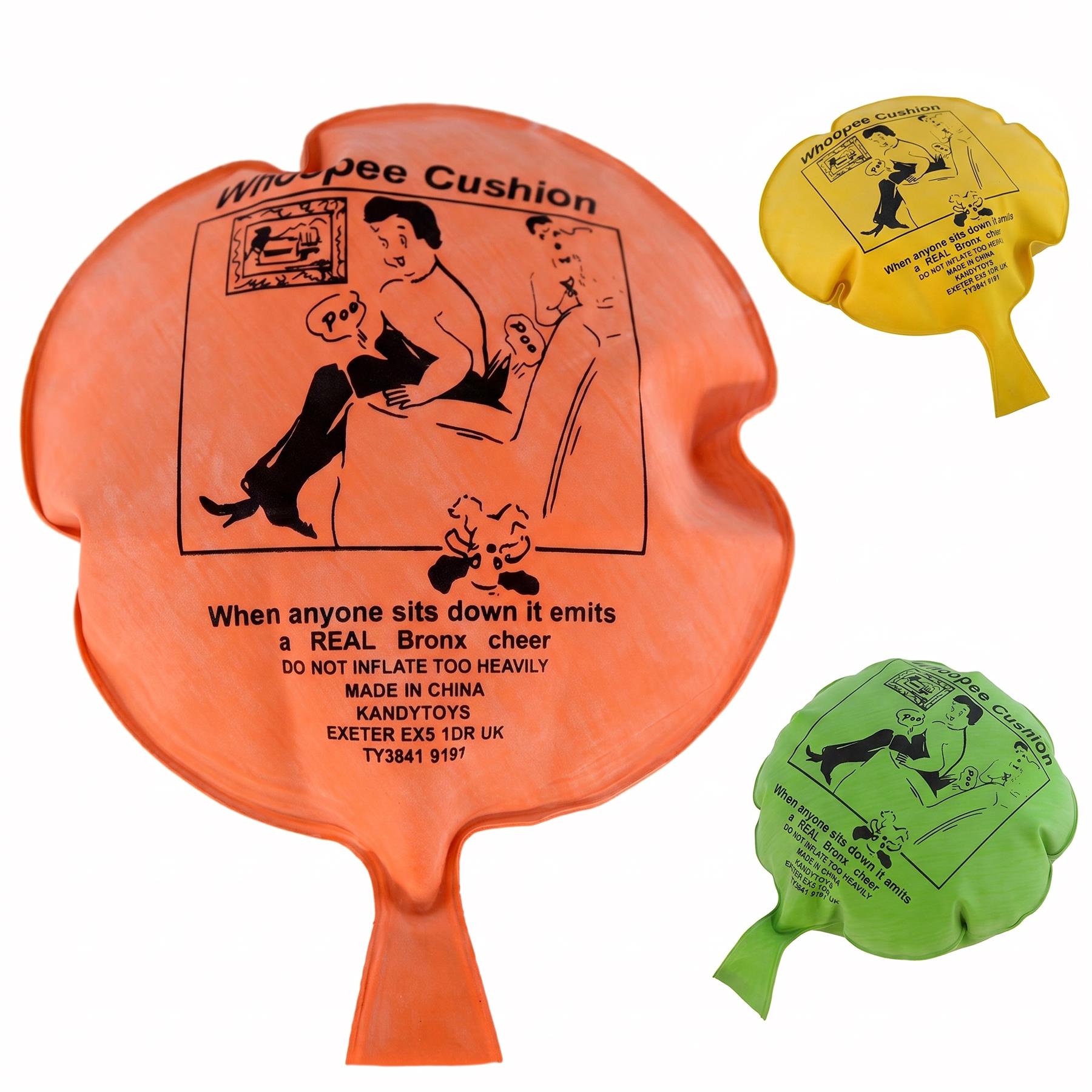 Whoopee Cushion Fun Party Prank Set Toys For Farting Classic Jokes Collection