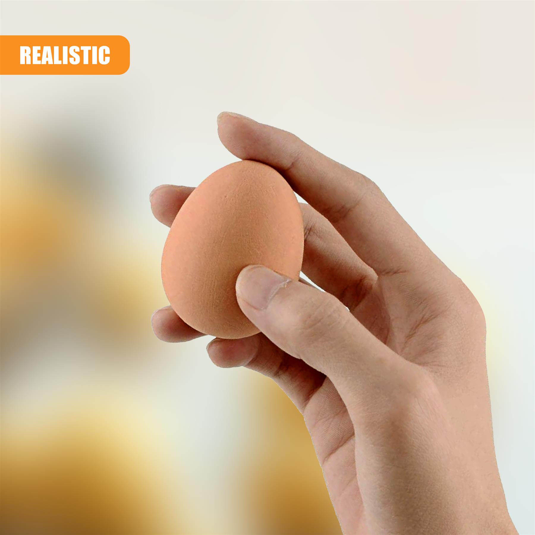 Bouncy Egg-Shaped Rubber Toy Bouncing Eggs Balls Party Prank Stocking Filler Toy - Picture 10 of 21