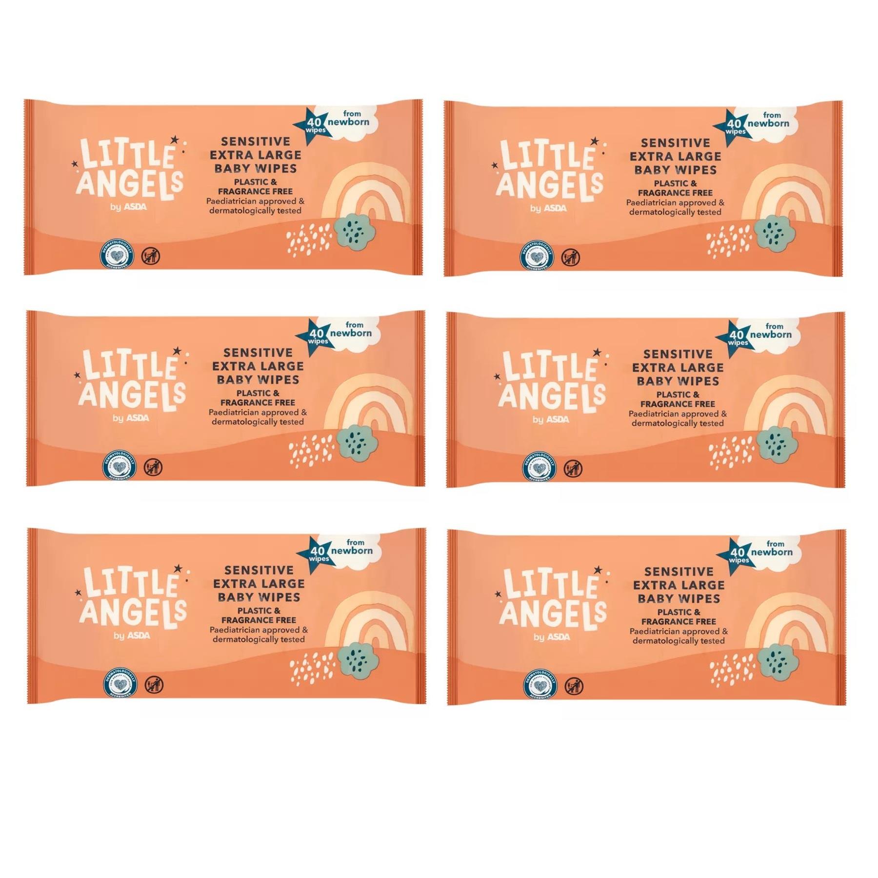 Salviette Little Angels: delicate e ipoallergeniche perfette per la pelle sensibile del bambino - Foto 21 di 22