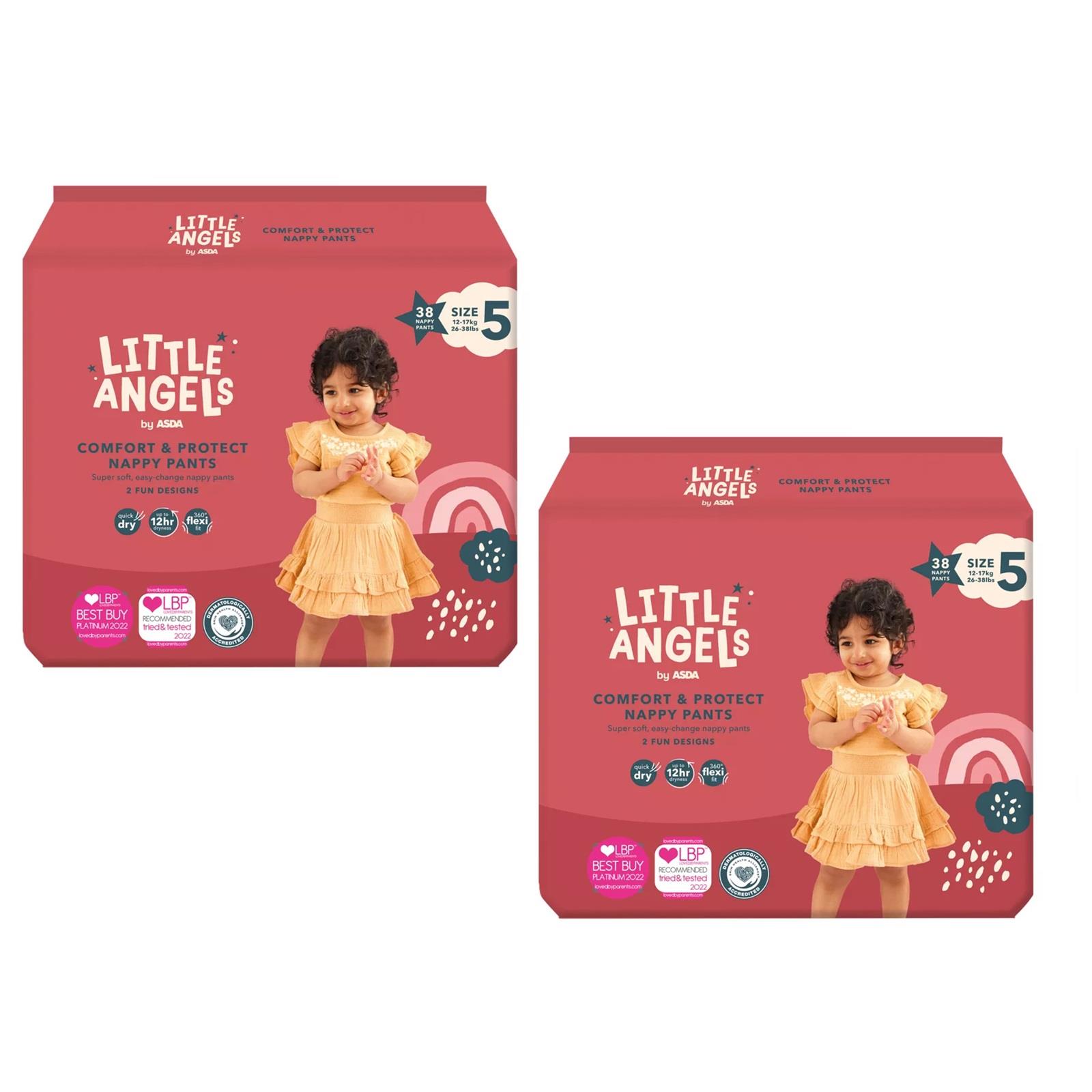 Pantaloni pannolini Little Angels tutte le taglie - pannolini stile pull-up - confezione sfusa - Foto 8 di 31