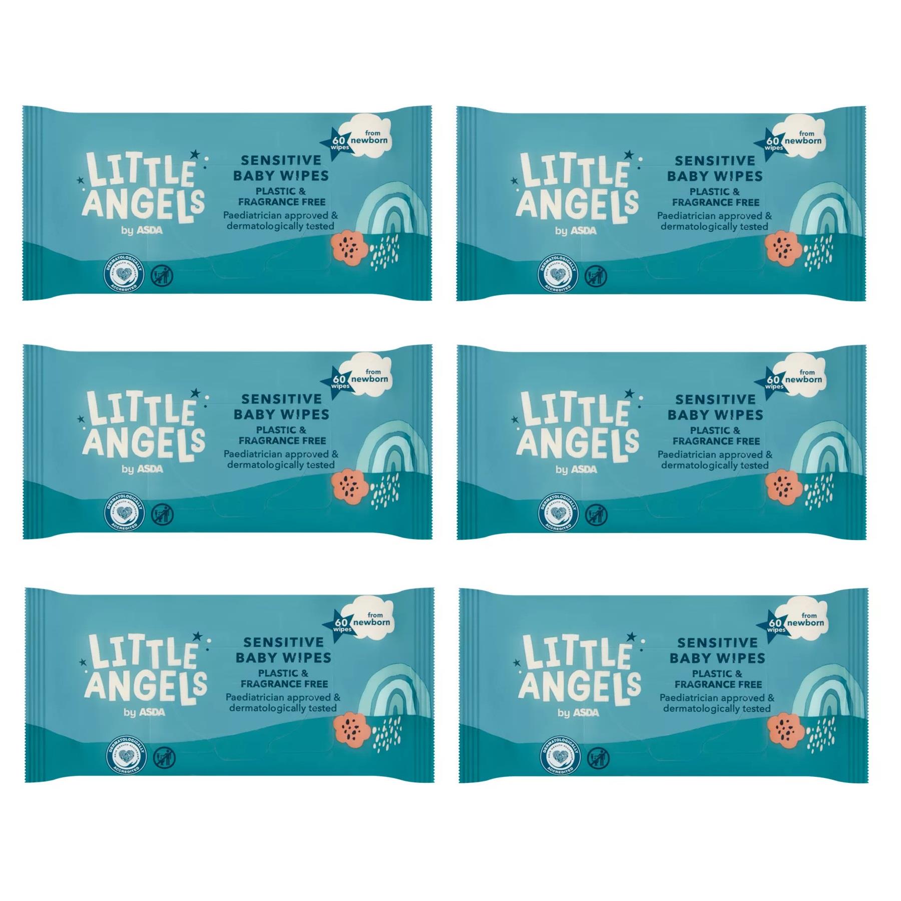Salviette Little Angels: delicate e ipoallergeniche perfette per la pelle sensibile del bambino - Foto 4 di 22