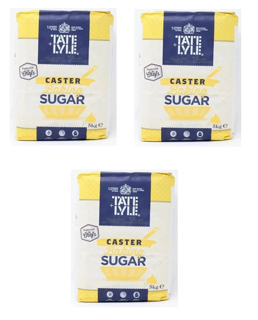 Tate & Lyle Zucker Variety Pack - Demerara, Glasur, Gießgießer, Granulat (5kg & 1kg) - Bild 4 von 39
