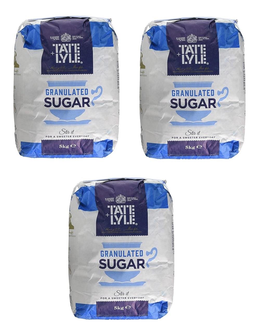 Tate & Lyle Zucker Variety Pack - Demerara, Glasur, Gießgießer, Granulat (5kg & 1kg) - Bild 26 von 39