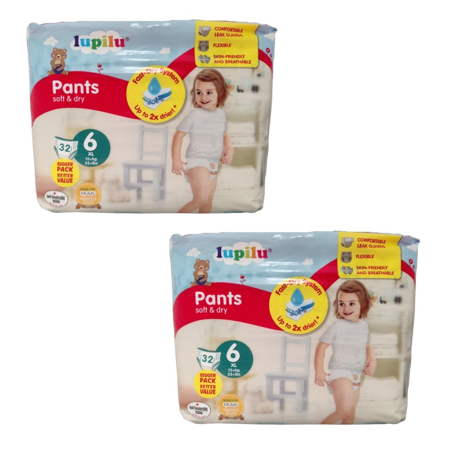 Pantaloni pannolini Lupilu tutte le taglie midi, maxi, junior, XL - pannolini stile pull-up - Foto 10 di 10