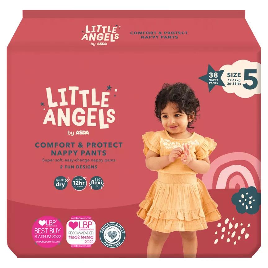 Pantaloni pannolini Little Angels tutte le taglie - pannolini stile pull-up - confezione sfusa - Foto 7 di 31