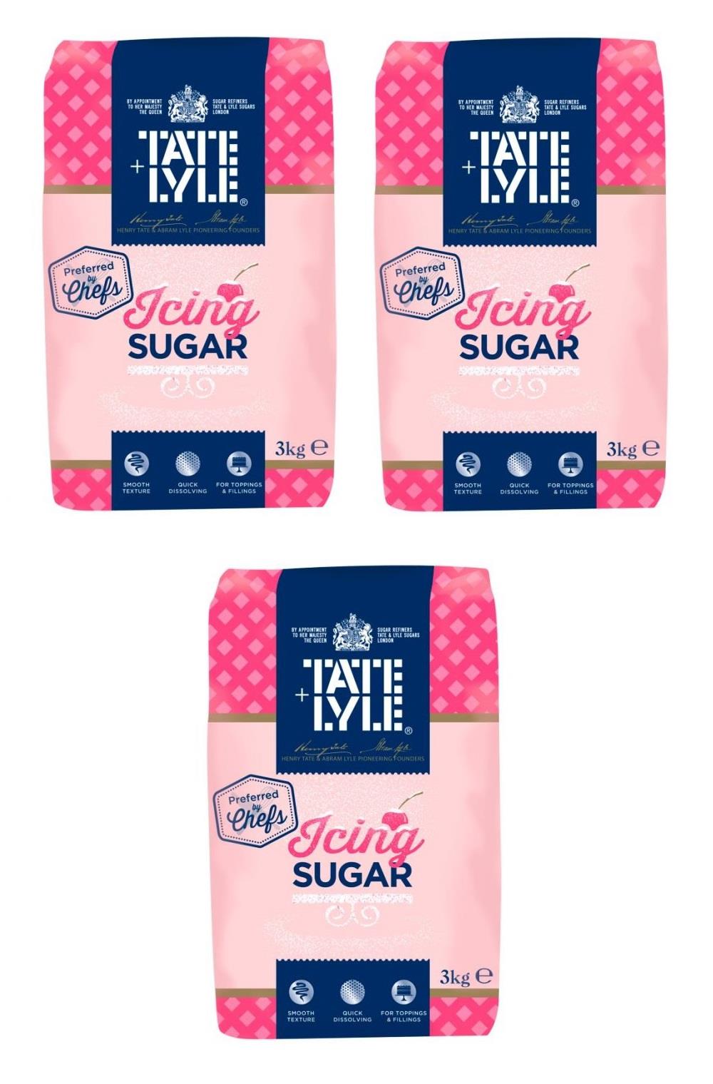 Tate & Lyle Zucker Variety Pack - Demerara, Glasur, Gießgießer, Granulat (5kg & 1kg) - Bild 33 von 39