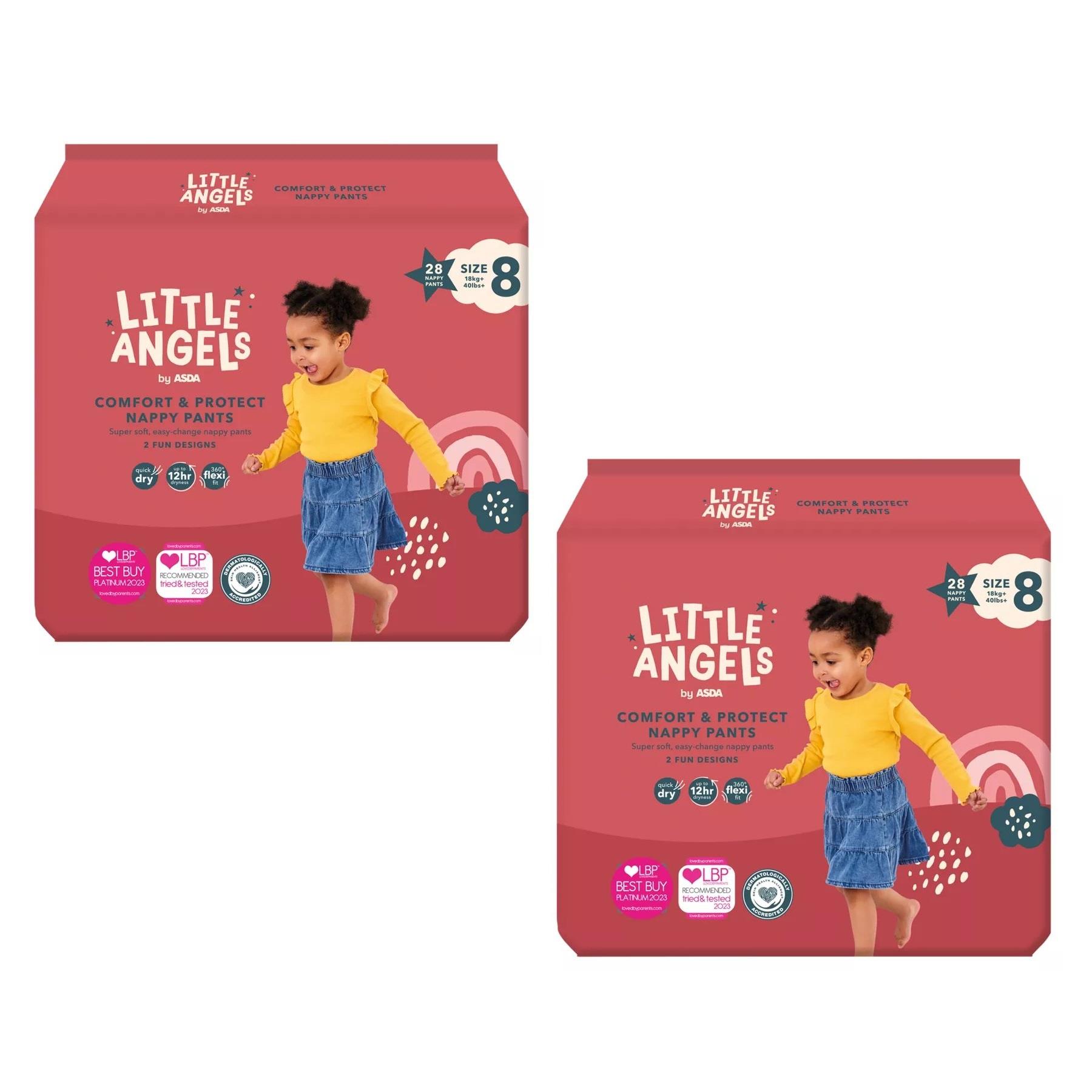 Pantaloni pannolini Little Angels tutte le taglie - pannolini stile pull-up - confezione sfusa - Foto 27 di 31