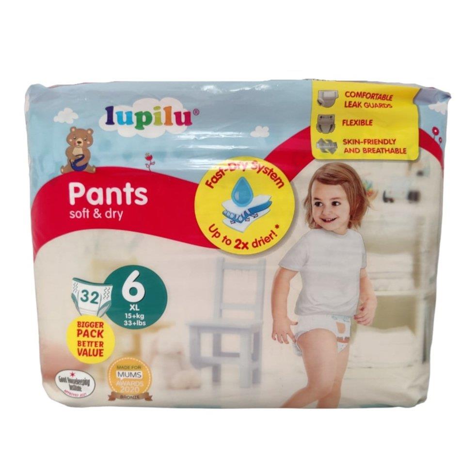 Pantaloni pannolini Lupilu tutte le taglie midi, maxi, junior, XL - pannolini stile pull-up - Foto 8 di 10