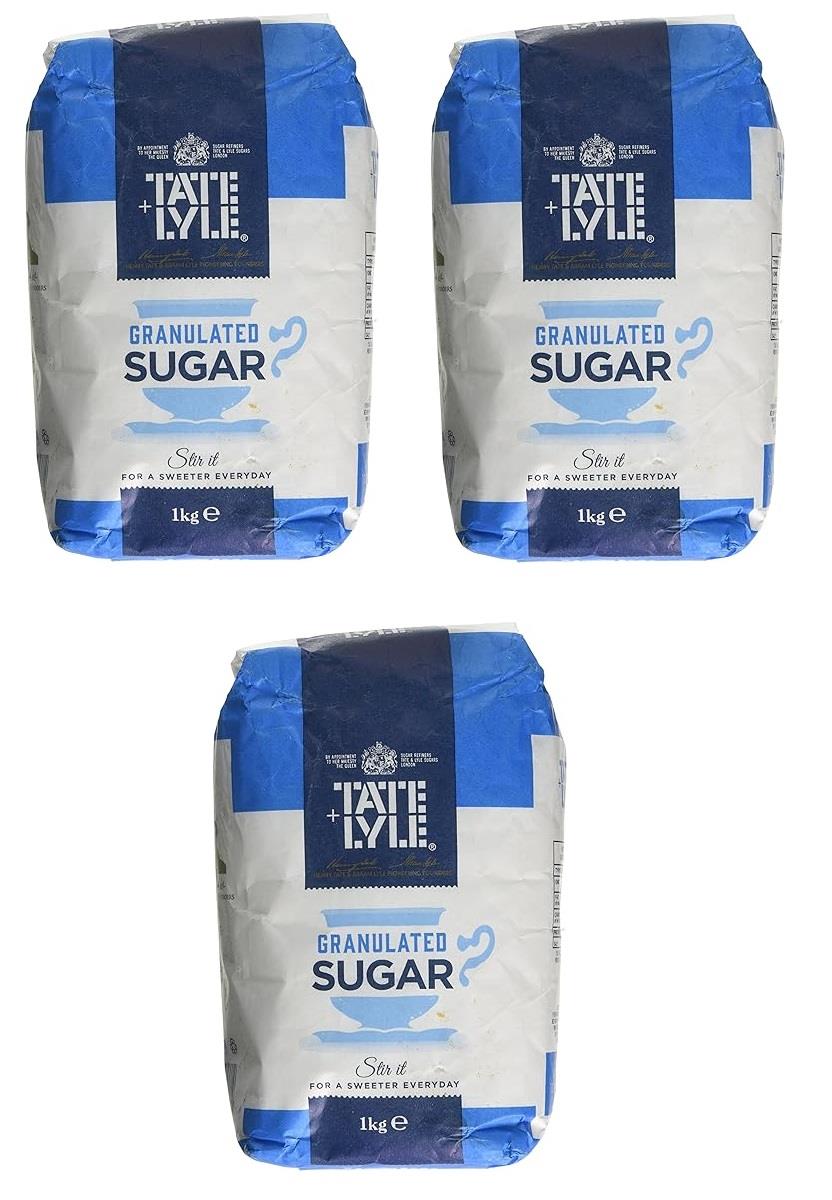 Tate & Lyle Zucker Variety Pack - Demerara, Glasur, Gießgießer, Granulat (5kg & 1kg) - Bild 16 von 39