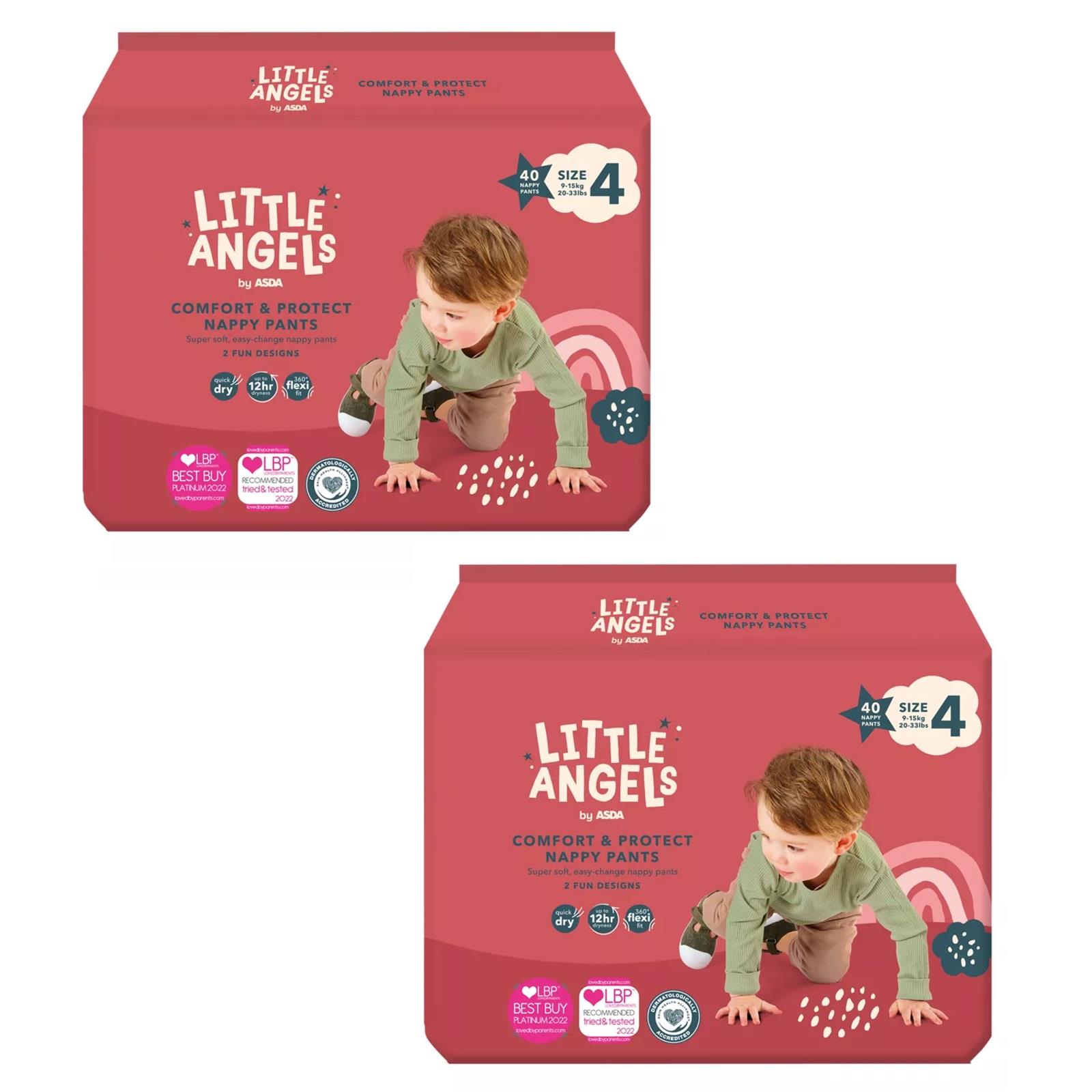 Pantaloni pannolini Little Angels tutte le taglie - pannolini stile pull-up - confezione sfusa - Foto 4 di 31