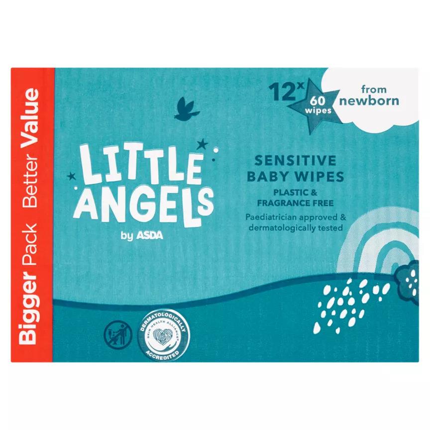 Salviette Little Angels: delicate e ipoallergeniche perfette per la pelle sensibile del bambino - Foto 5 di 22