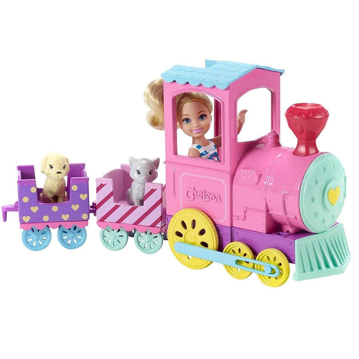 barbie train set