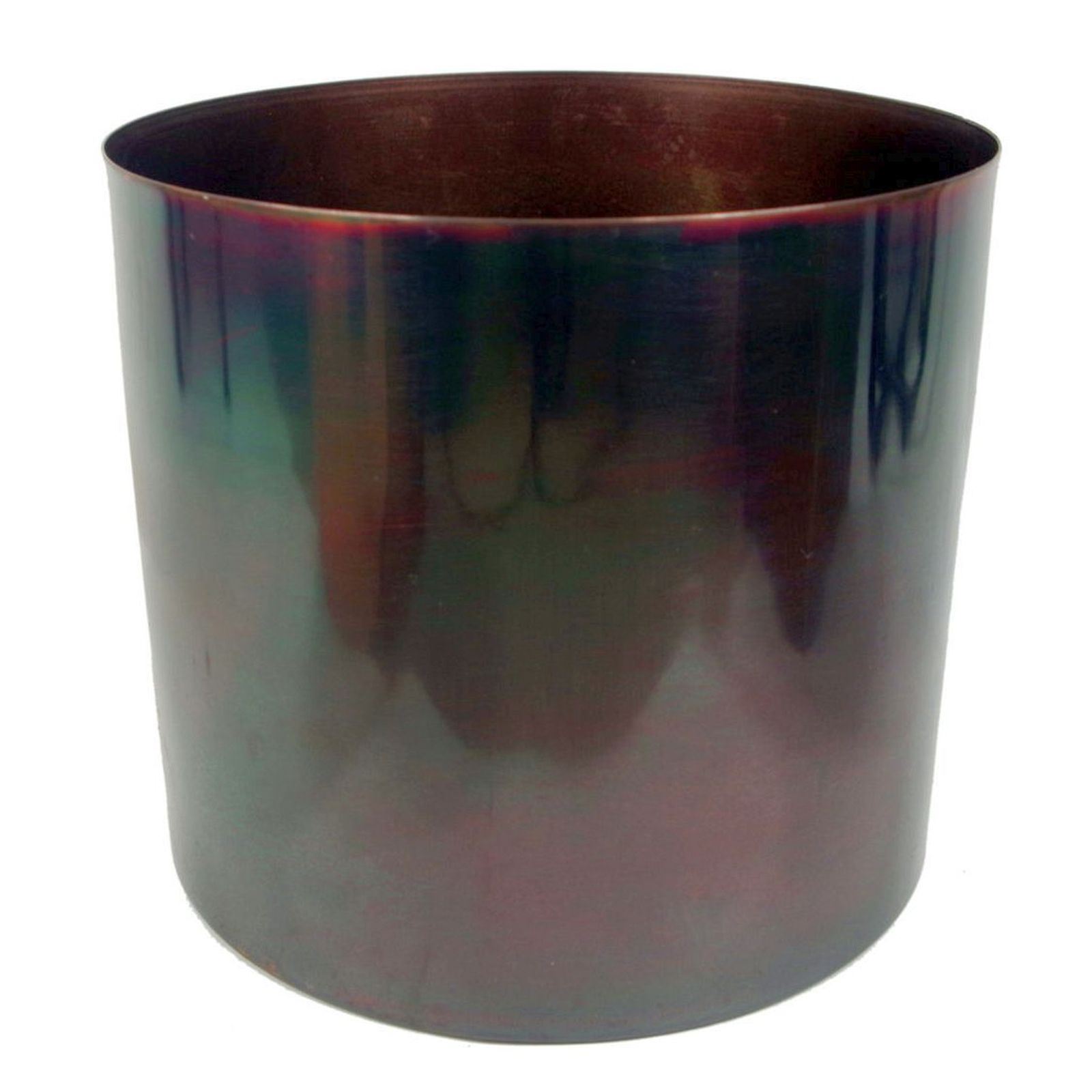 LARGE Pflanzgefäße aus Metall Glänzendes Finish - Auswahl an Farben - Gold Kupfer Silber - Bild 9 von 14