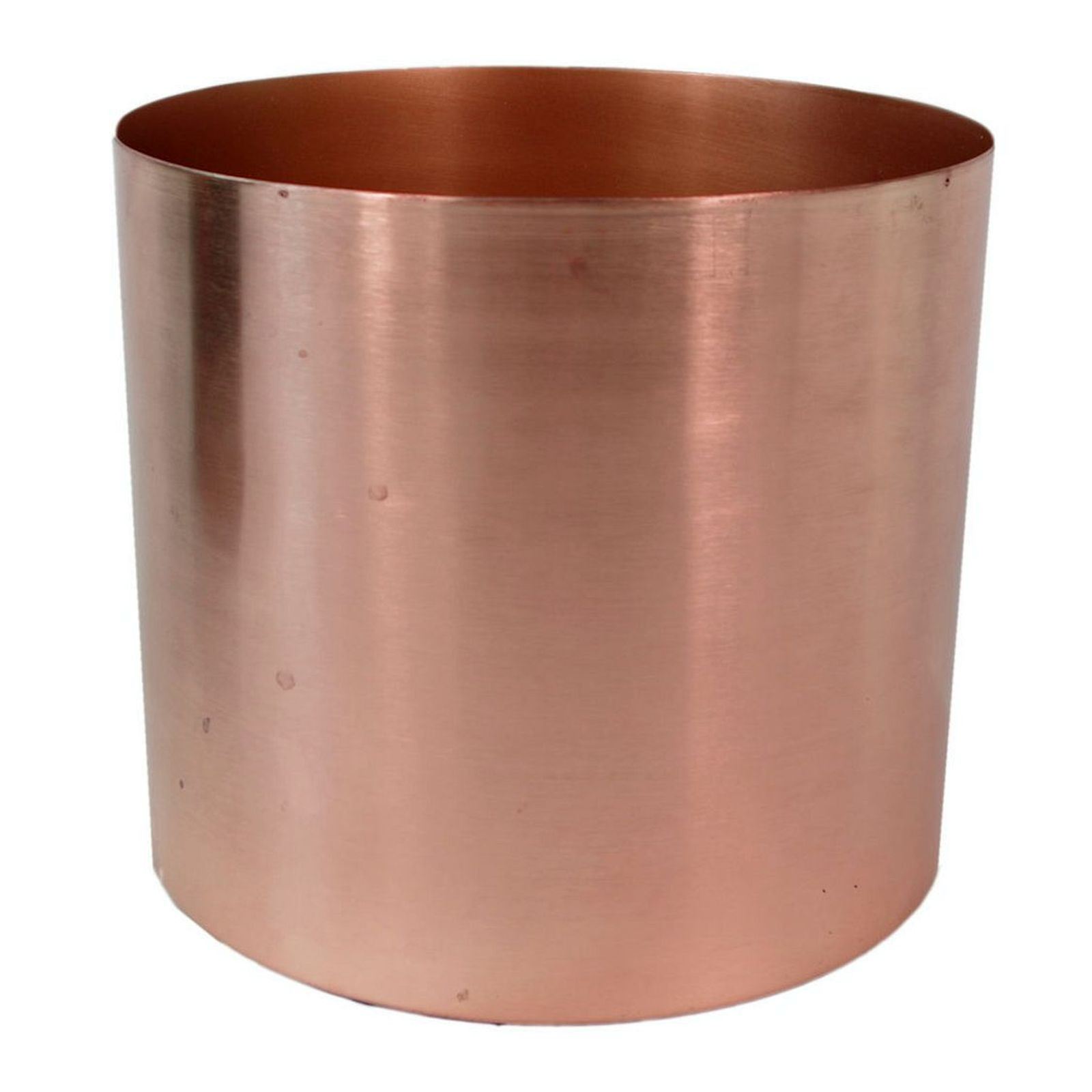 LARGE Pflanzgefäße aus Metall Glänzendes Finish - Auswahl an Farben - Gold Kupfer Silber - Bild 5 von 14