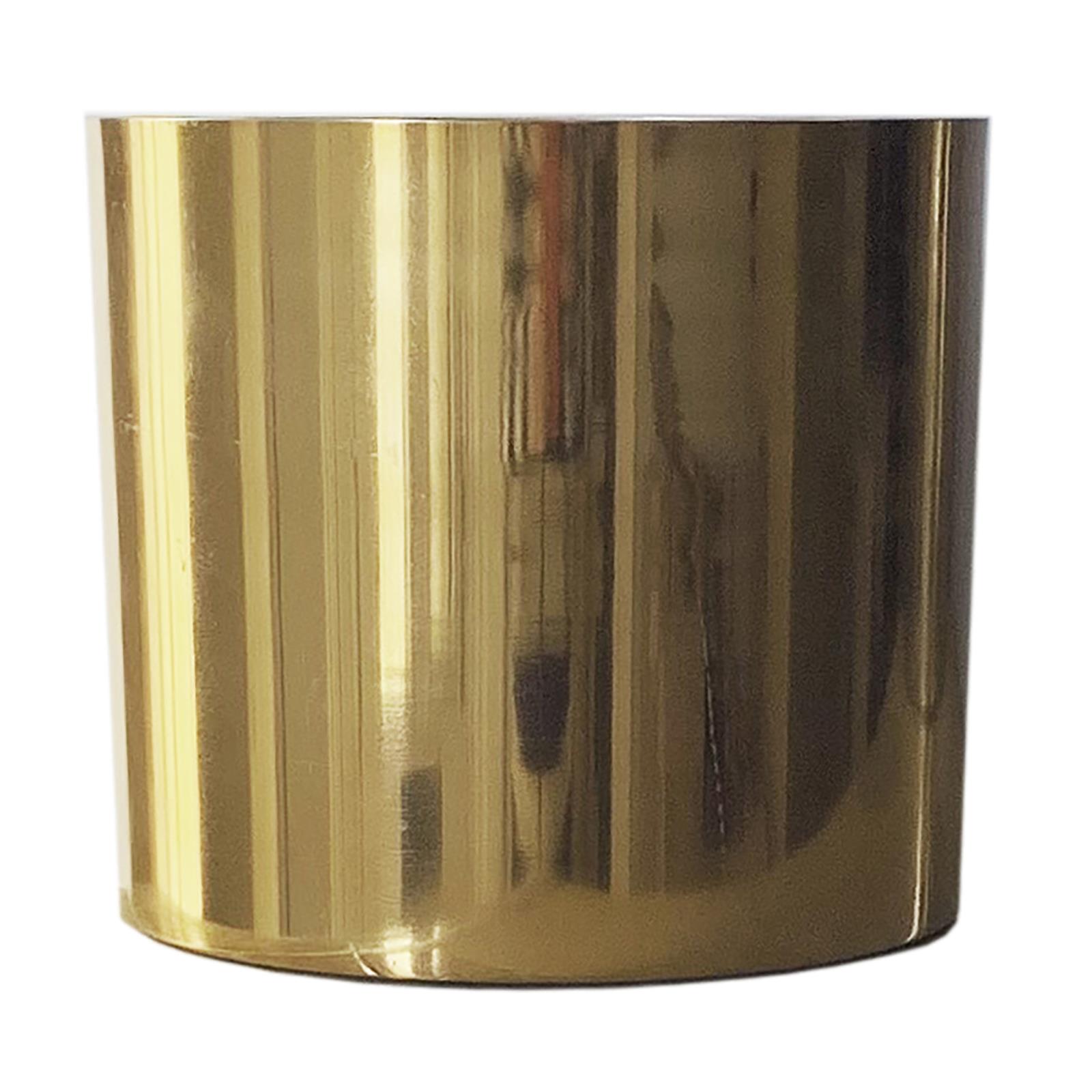 LARGE Pflanzgefäße aus Metall Glänzendes Finish - Auswahl an Farben - Gold Kupfer Silber - Bild 6 von 14