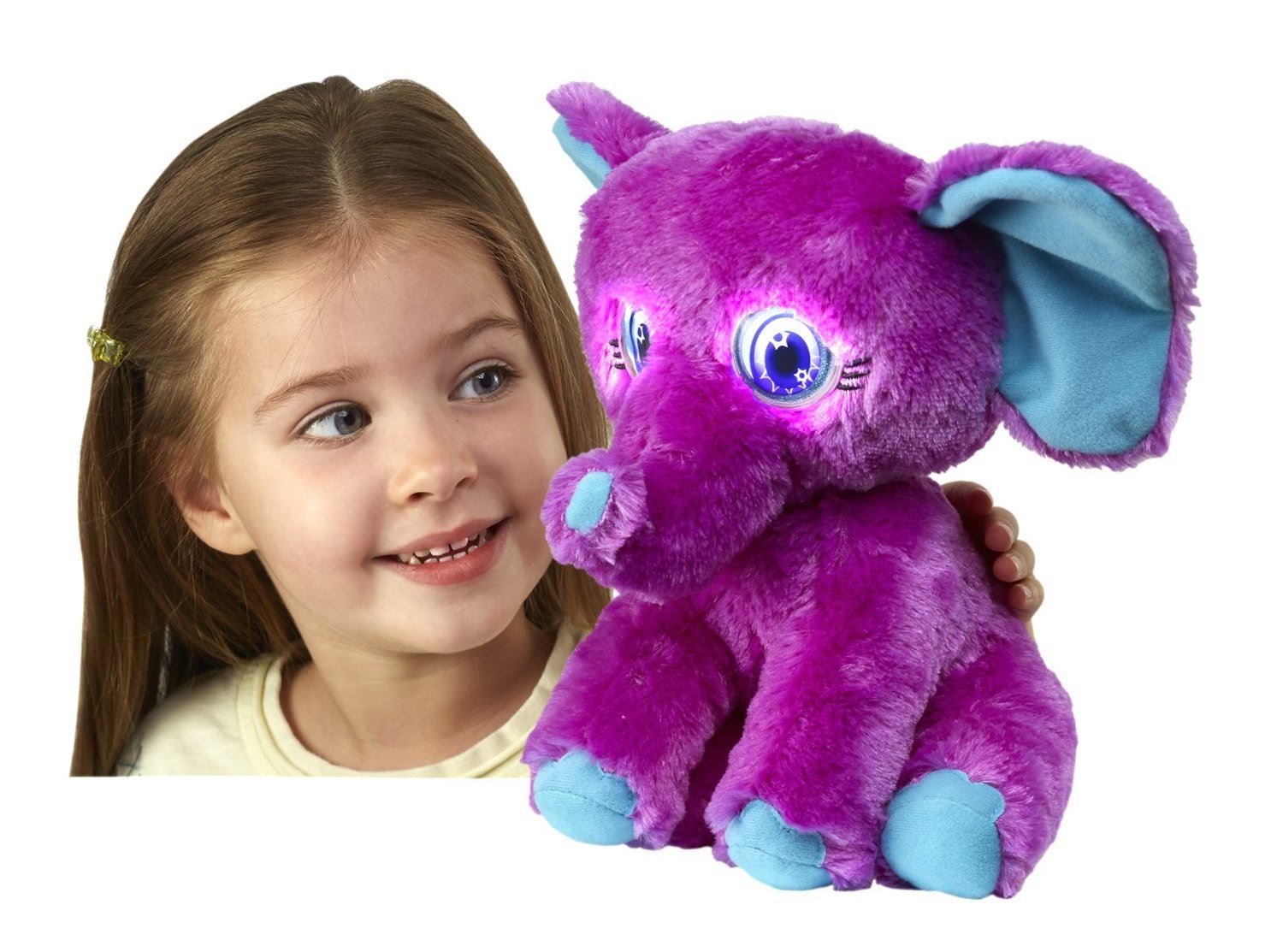 Bright Eyes Pets TINY The ELEPHANT Plush Interactive Toy NEW