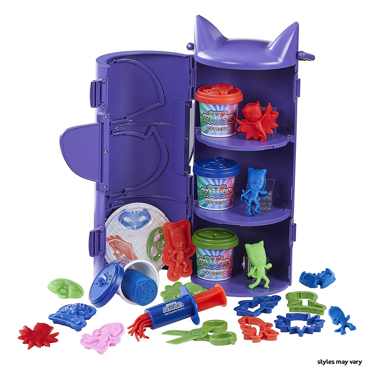 PJ Masques 06749 Head Quarters Deluxe pâte Set