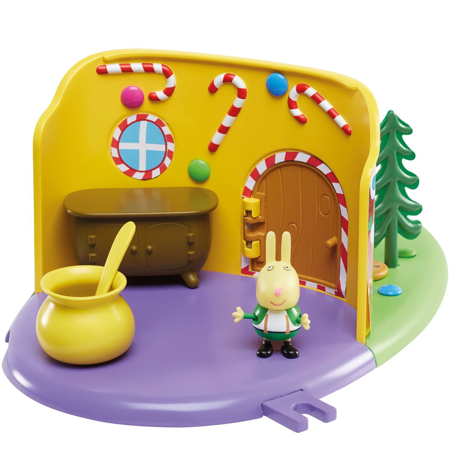 Peppa Pig WOODLAND PLAYSET With REBECCA RABBIT Figure NEW eBay