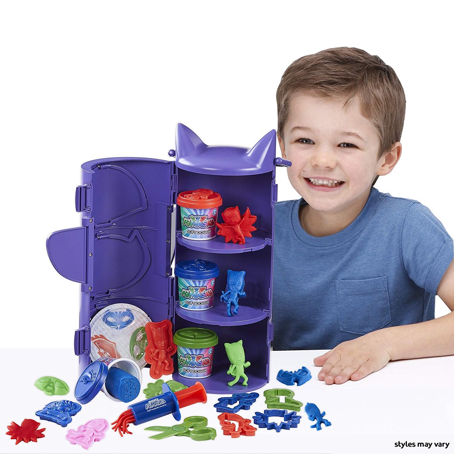 PJ Masques 06749 Head Quarters Deluxe pâte Set