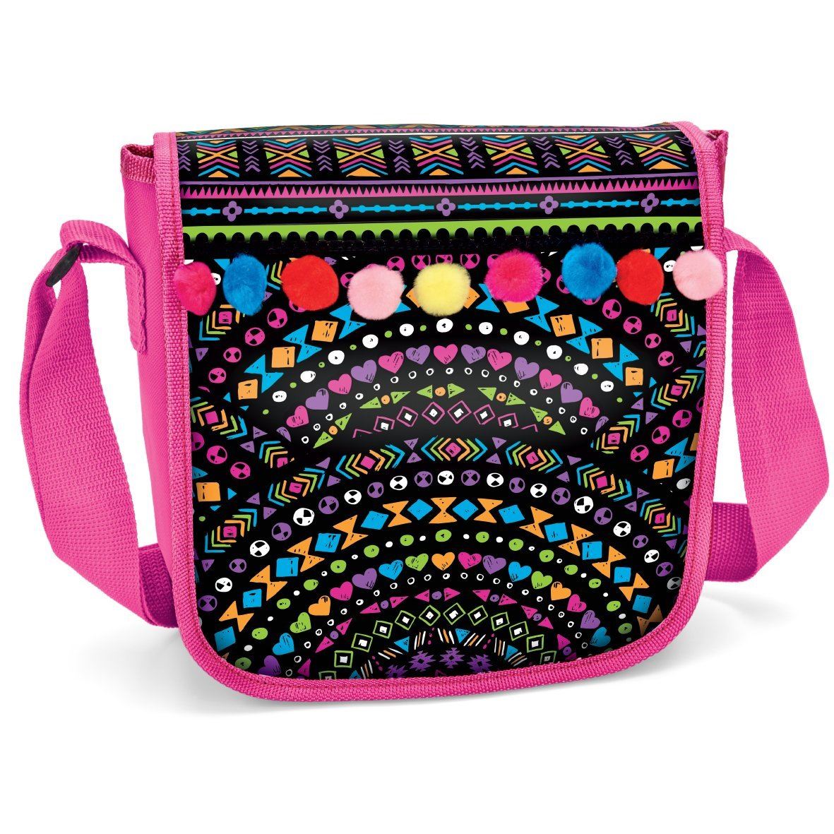 Cra-Z-Art Shimmer and Sparkle Color Craze Fringe Messenger Bag