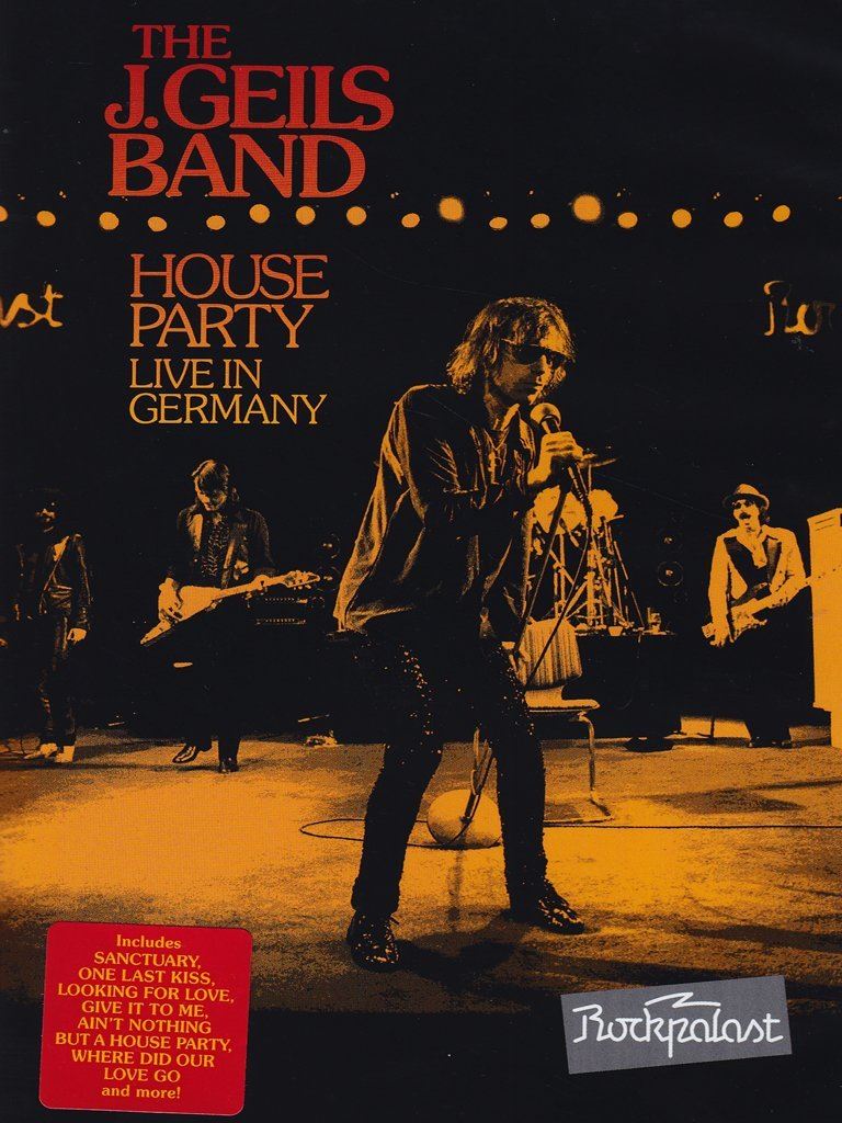 The J Geils Band House Party Live In Germany DVD NTSC Region Free New