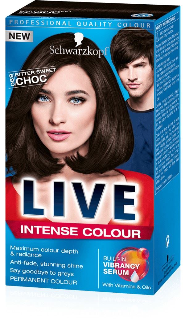 Schwarzkopf Live Hair Colour Dye XXL Professional Quality Various ...